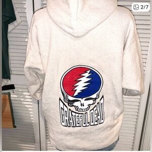 Grateful Dead Earth Ragz Hooded Poncho Large